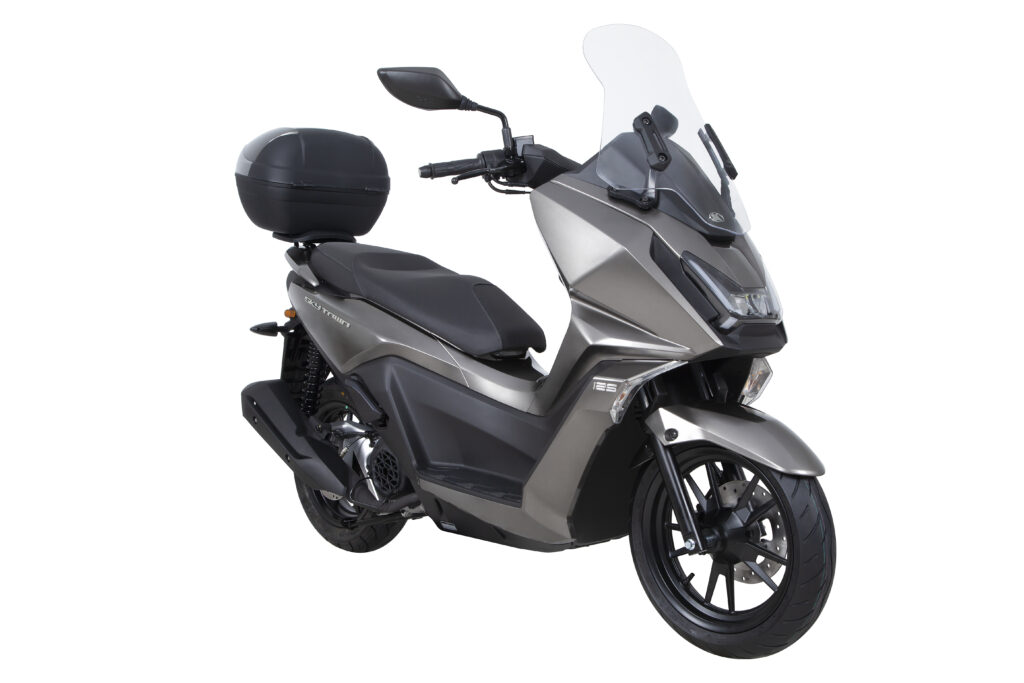 Kymco Skytown (introductie model met windscherm)